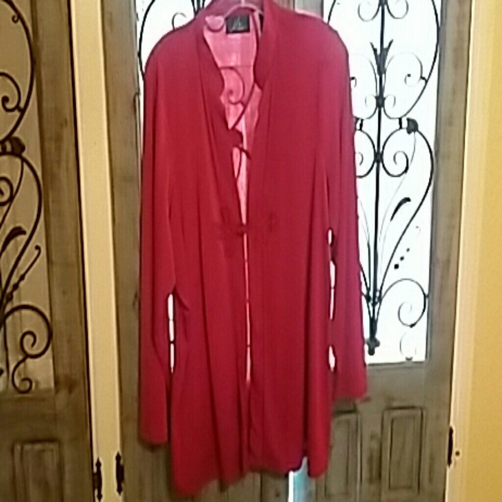 Red jacket